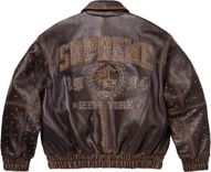 Supreme GEM STUDDED LEATHER JACKET