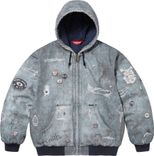 Supreme HJR Trompe L-oeil Hooded Work Jacket