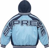Supreme HOODED STADIUM JACKET