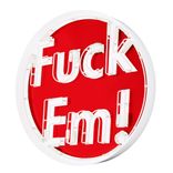 Supreme LARGE FUCK EM NEON SIGN