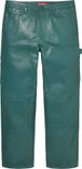 Supreme LEATHER DOUBLE KNEE PAINTER PANT