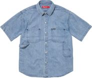 Supreme LOOSE FIT S/S DENIM PAINTER SHIRT