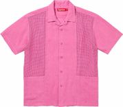 Supreme MESH PANEL LINEN S/S SHIRT