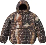 Supreme MICRO DOWN HALF ZIP HOODED PULLOVER