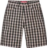 Supreme PLAID BAGGY SHORT