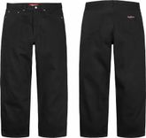 Supreme Rigid Baggy Black Selvedge Jean