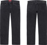 Stone Washed Black Slim Jean