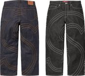 Supreme SS25 S Logo Rigid Baggy Jean