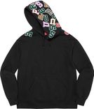 Supreme Scattered Applique Hooded Sweatshirt
