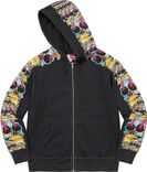 Supreme Skulls Zip Up Hooded Sweatshirt