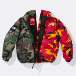 Supreme The North Face Split Nuptse Jacket
