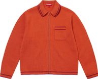 Supreme Zip Up Polo Sweater