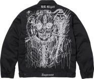 Supreme x H.R. GIGER EMBROIDERED WORK JACKET