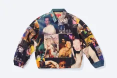 Supreme x MARK LECKEY HARDCORE PATCHWORK HARRINGTON JACKET