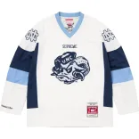 Supreme x Mitchell & Ness North Carolina tar Heels Hooded Hockey Jersey