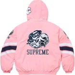 Supreme x Mitchell & Ness North Carolina tar Heels Hooded Stadium Jacket