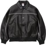 Supreme x Nike Leather Varsity Jacket