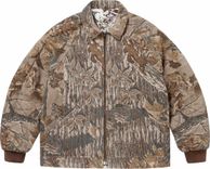 Supreme x REALTREE REVERSIBLE QUILTED WORK JACKET