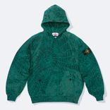 Supreme x STONE ISLAND HOODED SWEATSHIRT