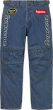 Supreme x Vanson Leather Cordura Denim Racing Pant