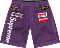 Supreme x Vanson Leather Cordura Mesh Short
