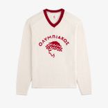 ALD / Olympiacos F.C. Knit V-Neck Sweater 'Pristine'