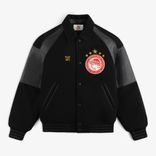 ALD / Olympiacos F.C. Team Leather Jacket 'Jet Black'