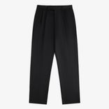 Double Pleated Wool Jacquard Suit Trouser 'Navy Multi'