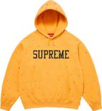 Stars Studded Hooded Sweatshirt