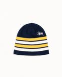 Basic Stripe Skullcap 'Navy'