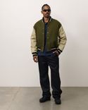 Denim Tears Varsity Jacket 'Green'