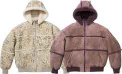 Supreme®/MM6 Maison Margiela Hooded Shearling Bomber Jacket
