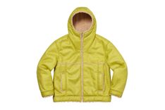 Supreme Faux Shearling Hooded Jacket
