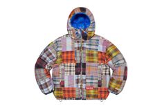 Supreme Madras Reversible Windstopper Puffer Jacket