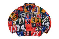 Supreme Mesh Jersey Puffer Jacket