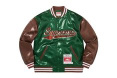 Supreme Mitchell & Ness Sequin Varsity Jacket