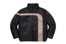 Supreme Stripe Puffer Jacket