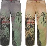 Supreme/Rita Ackermann Double Knee Painter Pant